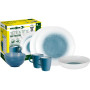 Sada tanierov Brunner Set tête-à-tête Meteore 8 pcs