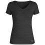 Dámske funkčné tričko Fjällräven Abisko Cool T-Shirt W sivá Dark Grey