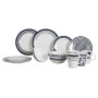 Sada riadov Gimex Tableware Blue Beta 16 pcs