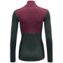 Dámske funkčné tričko Devold Lauparen Merino 190 Zip Neck Wmn