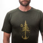 Pánske tričko Sensor Merino Air Pt Earth