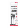 Nabíjací a dátový kábel Swissten Aramid Reinforced USB/Lightning 1,5 m