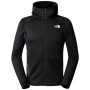 Pánska mikina The North Face AO Full Zip Hoodie čierna TNF BLACK/ASPHALT GREY