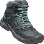 Dámske topánky Keen Ridge Flex Mid Wp sivá steel grey/porcelain