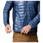 Pánska bunda Columbia Powder Pass™ Hybrid Hooded Jacket