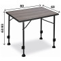 Stôl Brunner Linear Greywood 80