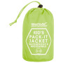 Detská bunda Regatta Kids’ Pack-It Jacket III Sharp Green