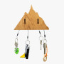 Doplnok YY VERTICAL Keyholder - Aiguille Du Midi Edition