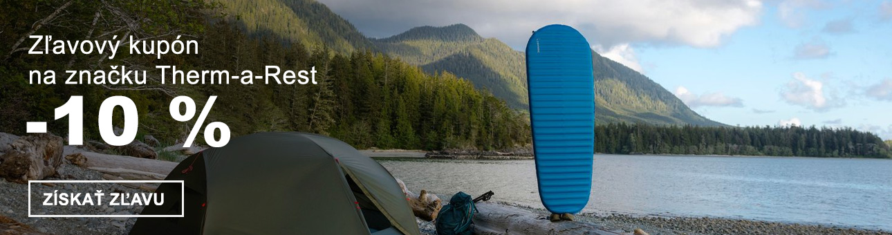 ZĽAVOVÝ KUPÓN -10 % na značku Therm-a-Rest