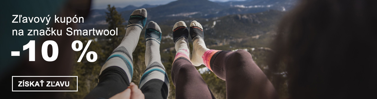ZĽAVOVÝ KUPÓN -10 % na značku Smartwool