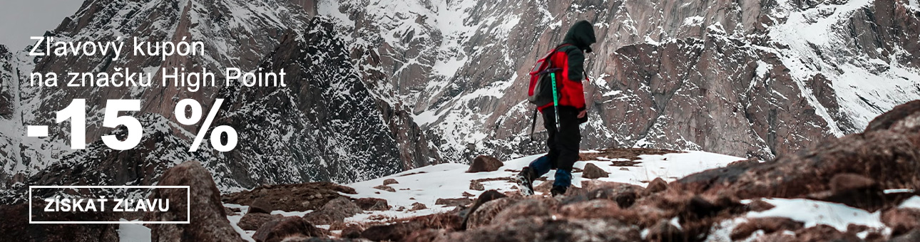 ZĽAVOVÝ KUPÓN -15 % na značku HIGH POINT