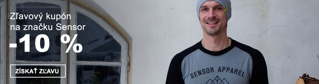 ZĽAVOVÝ KUPÓN -10 % na značku SENSOR