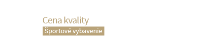 Shop roku 2023 - Cena kvality: Športove vybavenie